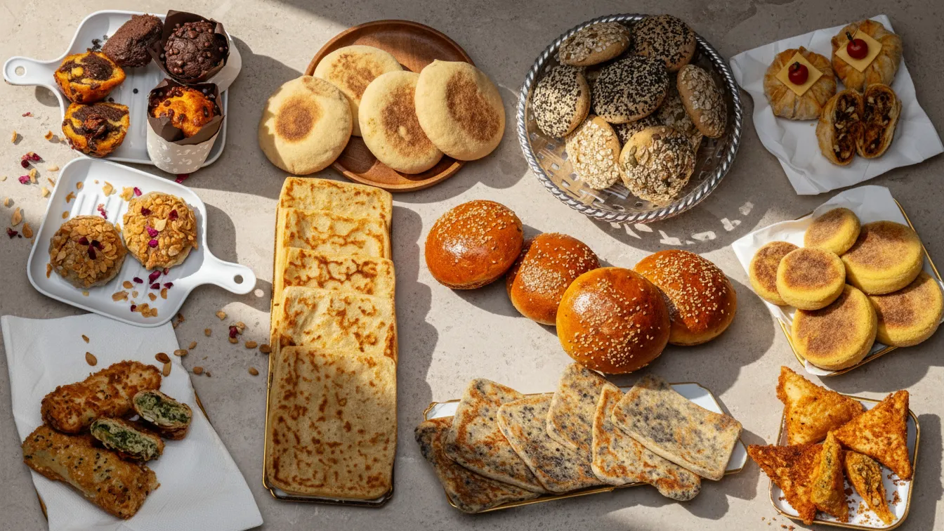 Assortiment de pâtisseries marocaines